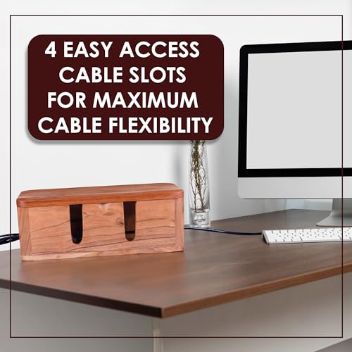 Cable Management Box (Large - Front Slots)