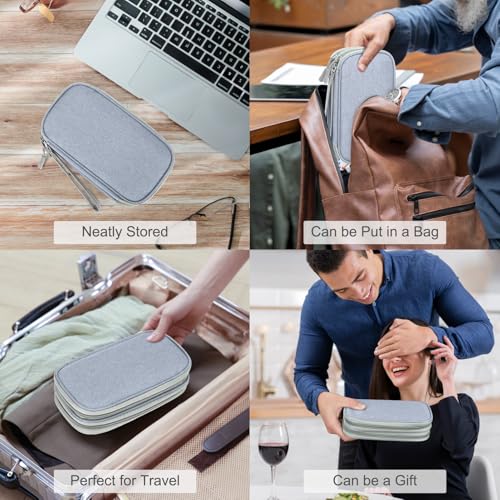 Electronic Organizer (7.5 x 4.3 x 2.2 inches / Light Grey)
