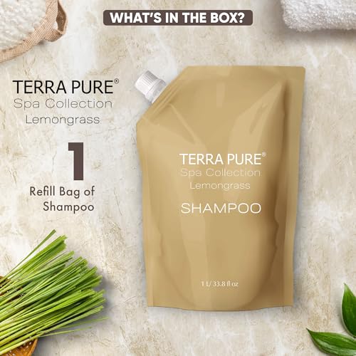 Spa Shampoo Refill Bag (33.8 Fl Oz (Pack of 1) / Shampoo)