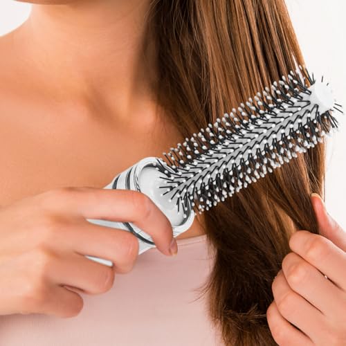 Retractable Hair Brush for Women (White)