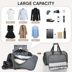 Garment Bags for Travel (Dark Gray)