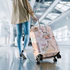 Travel Luggage Cover Suitcase Protector Fits 18 (B-4 / M(22-24in))