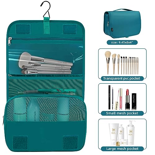 10 Set Packing Cubes Various Sizes Packing Organizer for Travel Accessories Luggage Carry On Suitcase (10-Teal / 10 Set-full Mesh)