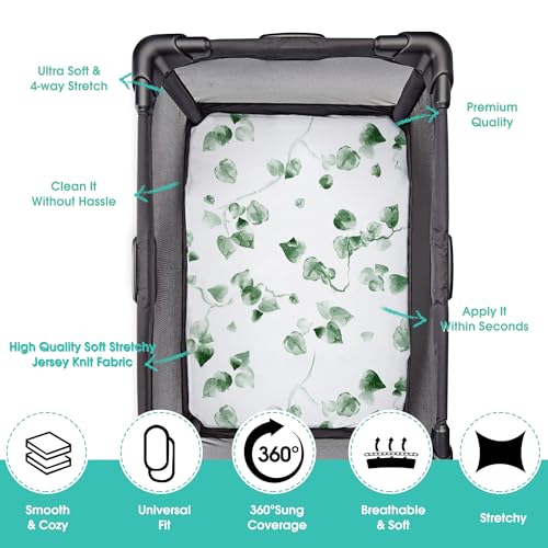 Pack n Play Sheets (Exotic & Flora / 38X26 Inch)