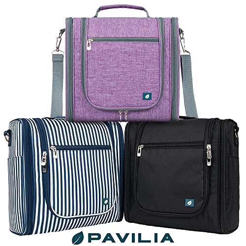 Extra Large Toiletry Bag Travel Bag for Women Men (Extra Large (12x6x12.5) / Purple)