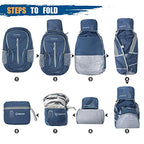 Ultra Lightweight Packable Backpack 25L (25L / Navy Blue)