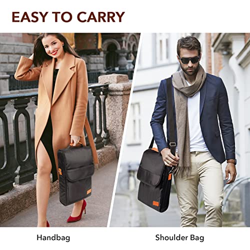 3 Bottle Wine Tote Bag with 2 Tumblers & Opener