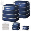 Comforter Storage Bag (Navy Blue / 2 Pack)