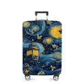 Starry Night Bee Luggage Cover (#137 / L(fits 28-30Inch suitcase))