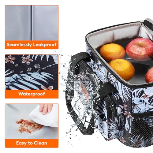 Insulated Lunch Box for Men (Flower / Medium(9L))