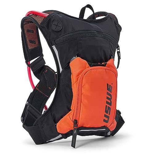 Moto Hydro 3L Hydration Pack with 2.0L (3L, Black Orange)