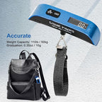 Digital Luggage Scale (Blue)