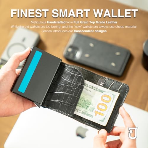 Jenoss Smart Wallet For Men (Manda Black)