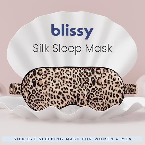 Silk Sleep Mask (Leopard)