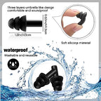 200 Pairs Ear Plugs Bulk (Black)