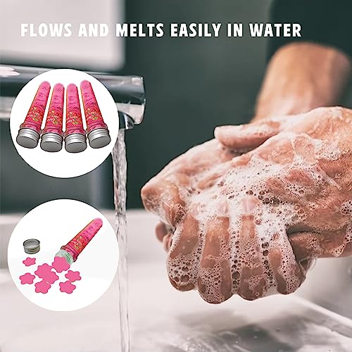 Flower Paper Soap Sheets (Pink)