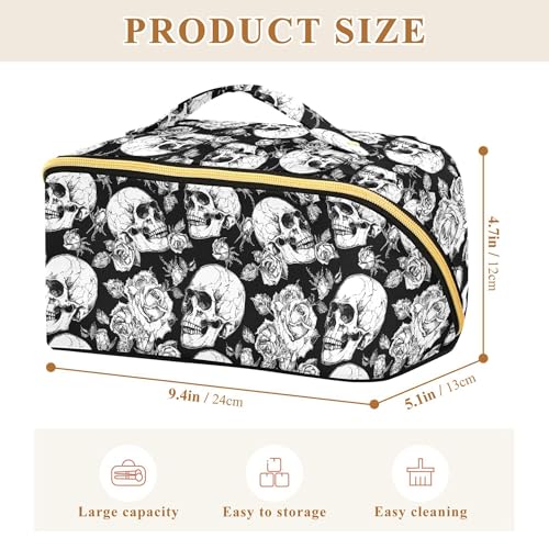 Makeup Organizer Bag (Skulls 060)
