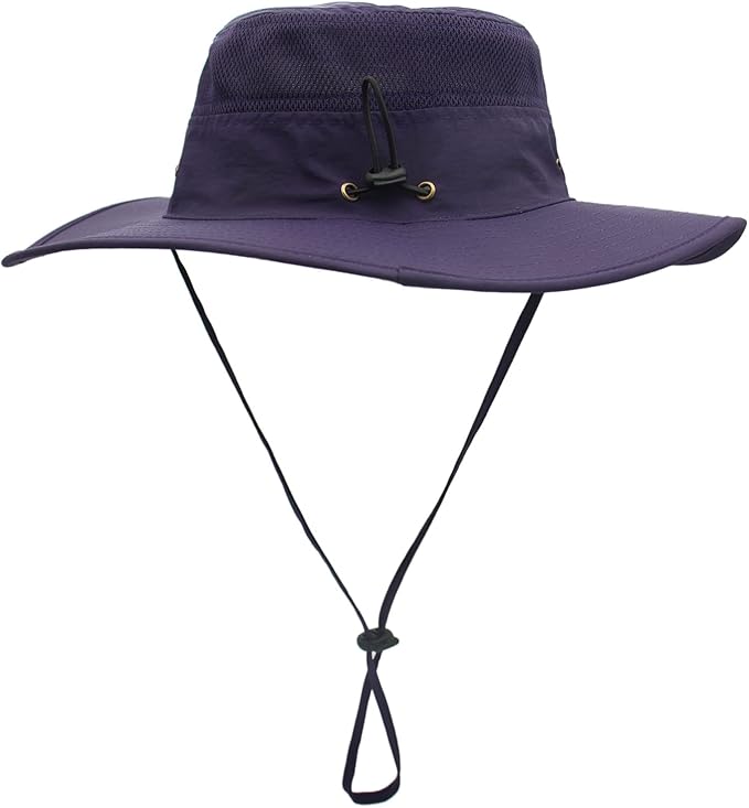 Home Prefer UPF 50+ Men's Sun Hat Wide Brim Bucket Hat UV Protection Hat - Image 3