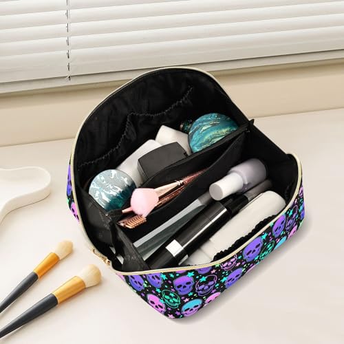 Makeup Organizer Bag (Skulls 229)