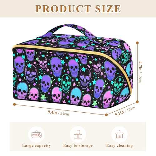 Makeup Organizer Bag (Skulls 229)