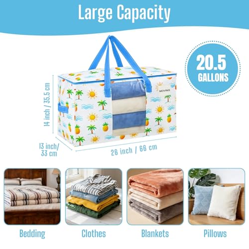 Moving Bags Wide Open Top (Tropical Island / 6 Pack)