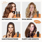6 in ONE Blow Dryer Brush (Black)