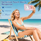 Waterproof Phone Pouch Floating (Pink Letter)