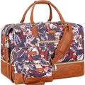 Weekender Bag for Women (Large / 8-Purple Leaf)