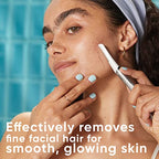 Facial Razor Exfoliating Dermaplaning Tool for Face (Dermaplane Razor + 5 Blades)