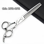 6.5 Inch Stainless Steel Professional Barber Scissors Hair Thinning Scissors Hairdresser or Home Hairdresser Variant (6.5 Inch-5pc)