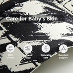 PureHug Baby Carrier (Cotton-Houndstooth / Regular Fit (25"-50" Waist))