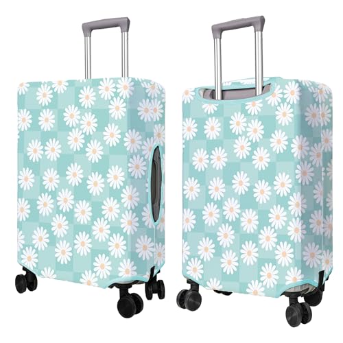Travel Luggage Cover Suitcase Protector Fits 18 (Flower-1 / XL(29-32in))