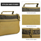 Hanging Toiletry Bag for Men (Brown)