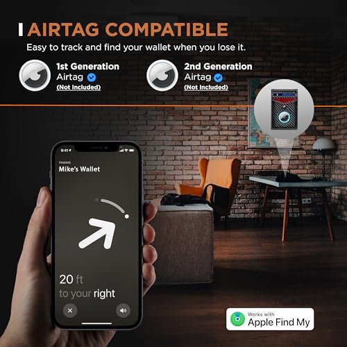 AirTag Wallet (Carbon Fiber Air)