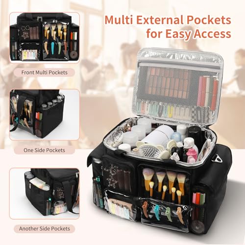 Large Hairstylist Traveling Bag (Large(16.1x10.6x11in))