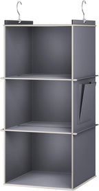 YOUDENOVA Hanging Closet Organizer, 3-Shelf Closet Hanging Storage Shelves - Image 6