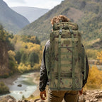 Hiking Backpack for Men 70L (100l-ruin Green)