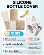 16 Pack Silicone Bottle Cover (D-Colorful 4-16)