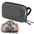 Electronic Organizer Travel Case Bag for Cables (Grey+ / Plus)