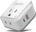 Ceptics South Africa Power Adapter Travel Set - 20W PD & QC - Image 9