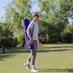 Oversized Folding Camping Chair for Adults (Deep Purple / Single Pack)