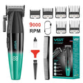 003 Professional Hair Clippers for Men with Clipper Trimmer Set (Green)
