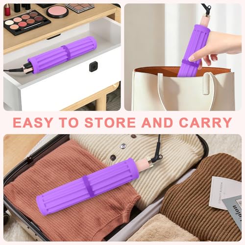 Silicone Heat Resistant Mat for Hair Tools (Purple / Oversize)