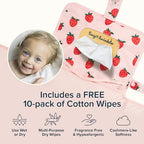 Portable Diaper Changing Pad (Strawberries)