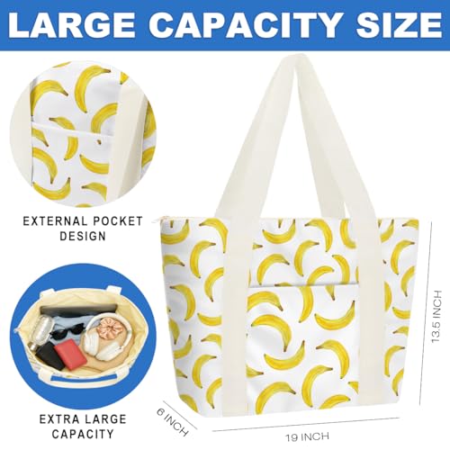 Beach Bags Wet Bag for Swimsuit (Banana)