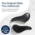 Biggie Glide Thru Hair Brush (1 Pack (Large) / Black)