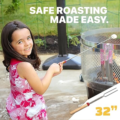 Smores Sticks for Fire Pit (5 Fork Set)