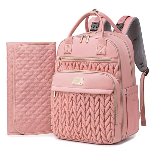 Diaper Bag Backpack (Pink)