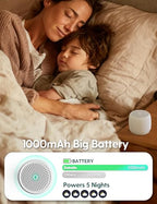 Pocket Mini Pro White Noise Sound Machine for Travel (White / Pocket Mini Pro)