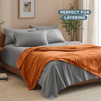 Fleece Blanket Luxury Microplush (King / 22 - Sienna)